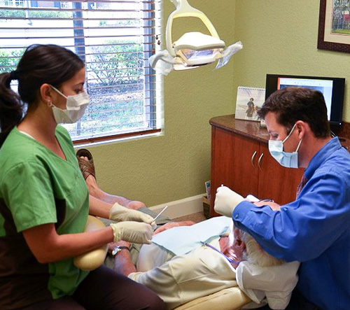 Tooth extraction procedure