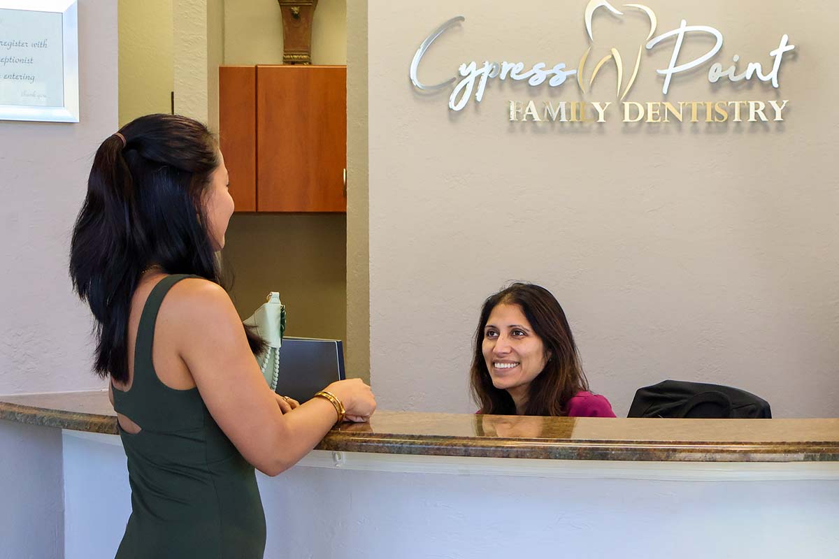 Cypress Point Family Dentistry Check In